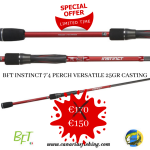 Offerta BFT Instinct 7’4 Perch versatile 25gr Casting