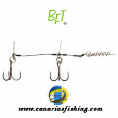 BFT tandem-hook shallow stinger