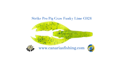 StrikePro Pig Craw Funky Lime C024 10cm
