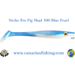 StrikePro Pig Shad 100 Blue Pearl 15cm