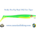 StrikePro Pig Shad 102 Fire Tiger 20cm