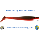 StrikePro Pig Shad 114 Tomato 20cm