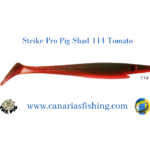 StrikePro Pig Shad 114 Tomato 15cm