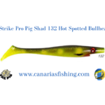 StrikePro Pig Shad 132 Hot Spotted Bullhead 23cm