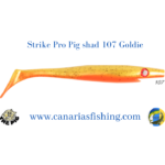 StrikePro Pig shad 107 Goldie 23cm
