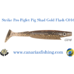 StrikePro Piglet Pig Shad Gold Flash C016 10cm