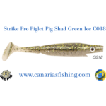 StrikePro Piglet Pig Shad Green Ice C018 10cm