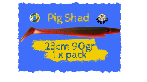 Pig Shad 23cm 90 gr (1 x pack)