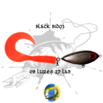 BLACK BIDOZ vb lures 27 Lab