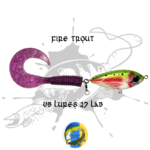 FIRE TROUT vb lures 27 Lab