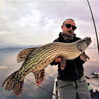 Puccetti guida lago di Varese in barca