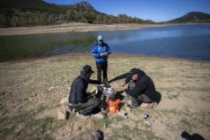 canarias fishing con la guida Carlos a pesca embalse de la Orellana Extremadura 2021