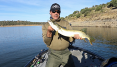 Diego a pesca di predatori in Extremadura 2021