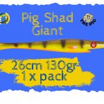 Pig shad giant 26cm 130gr 1xpack