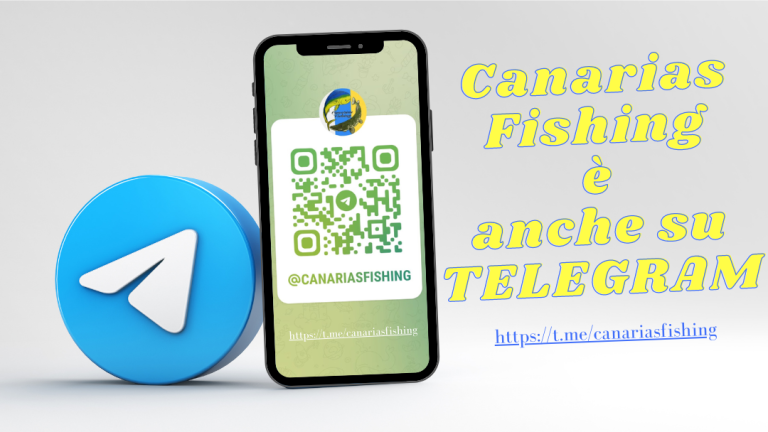 Canarias Fishing è anche su Telegram