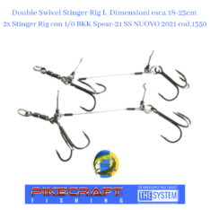 Double Swivel Stinger Ring L