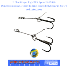 The Flex Stinger Rig – BKK Spear 21-SS 1/0