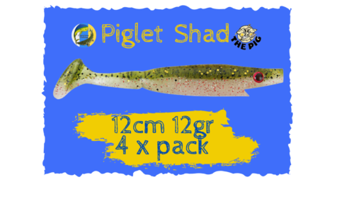 Piglet Shad 12cm 12gr